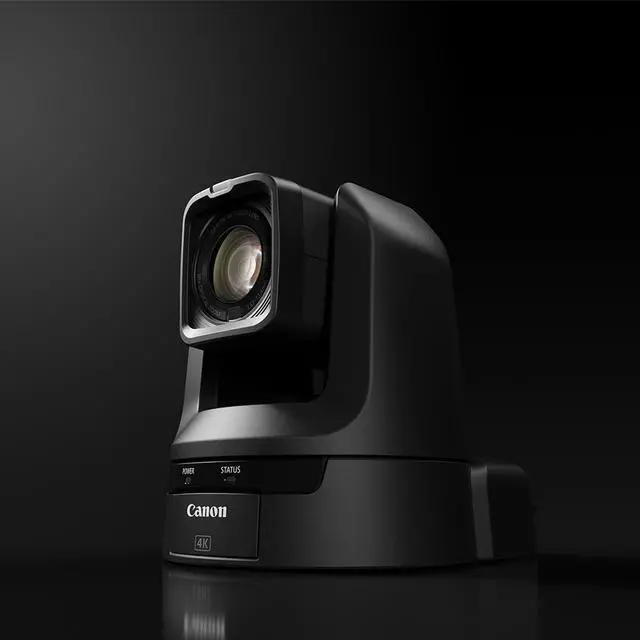 Alt view image 19 of 19 - Canon CR-N100 4K NDI PTZ Camera with 20x Zoom (Satin Black)