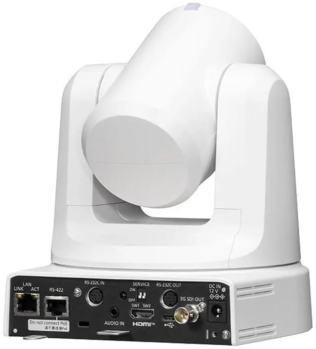 Alt view image 8 of 11 - Panasonic AW-UE20 4K Network Camera - Color - White - H.264, H.265, Motion JPEG - 3840 x 2160 - 3.90 mm- 46.80 mm Varifocal Lens - 12x Optical - 60 fps - MOS - HDMI - Wall Mount