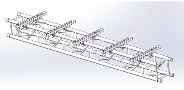 Alt view image 5 of 10 - ProX XT-TOPAPP Adjustable Top Panel Point for Video Wall Truss Hanging Points