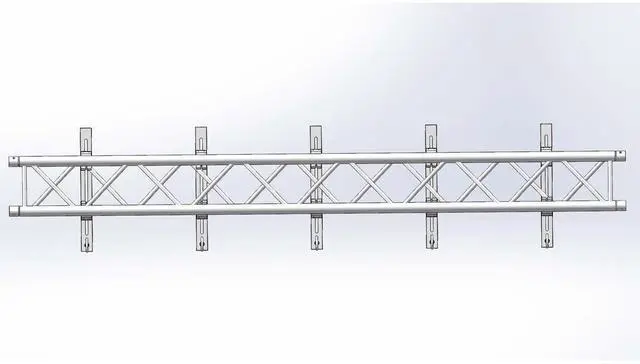 Alt view image 7 of 10 - ProX XT-TOPAPP Adjustable Top Panel Point for Video Wall Truss Hanging Points