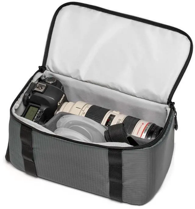 Alt view image 6 of 7 - Lowepro GearUp PRO 5L Large II Camera Box for Reflex & Mirrorless Cameras, Gray