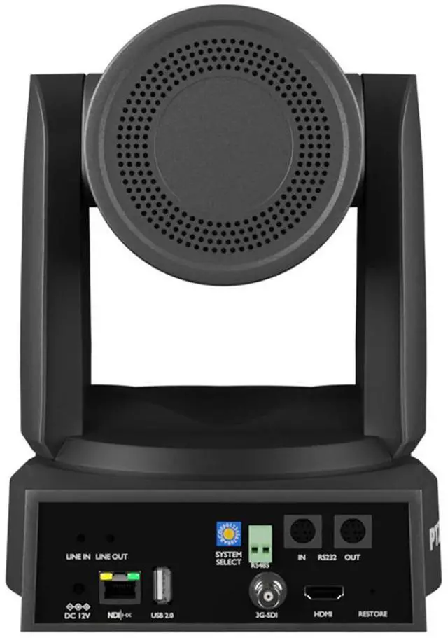 Alt view image 12 of 13 - PTZOptics Move 4K 30X Optical Zoom Camera (White)