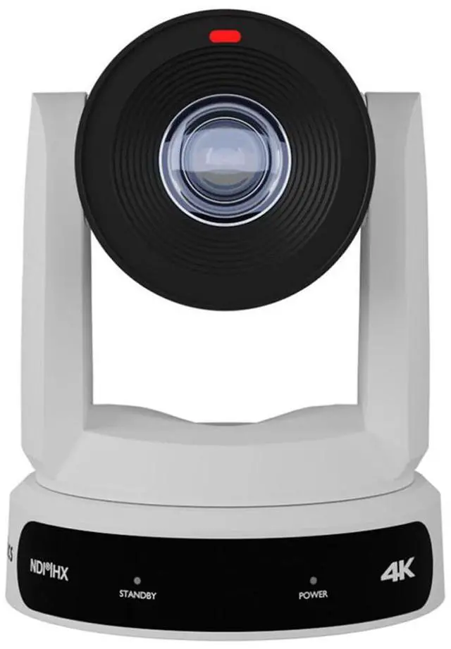 Alt view image 7 of 13 - PTZOptics Move 4K 30X Optical Zoom Camera (White)