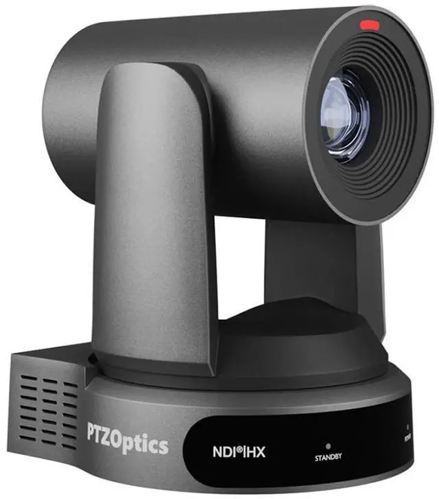 Alt view image 13 of 13 - PTZOptics Move 4K 30X Optical Zoom Camera (White)