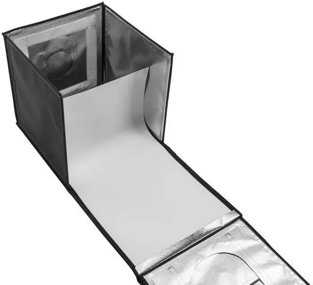 Alt view image 3 of 7 - Glow LED Studio-Cube Portable Shooting Tent with Dimmer (17")