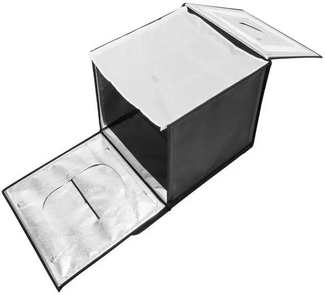 Alt view image 7 of 7 - Glow LED Studio-Cube Portable Shooting Tent with Dimmer (17")