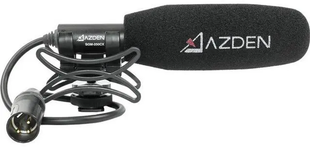 Main image of Azden SGM-250CX Short Length Professional Compact Condenser Shotgun Microphone