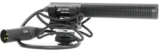 Alt view image 4 of 4 - Azden SGM-250CX Short Length Professional Compact Condenser Shotgun Microphone