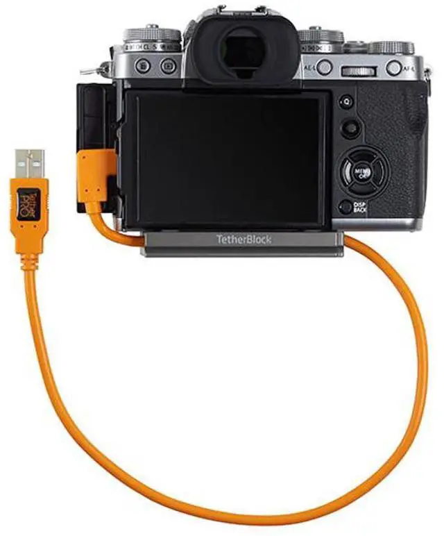 Alt view image 8 of 8 - Tether Tools TetherPro Right Angle Adapter USB 3.0 to USB-C, Orange #CUCRT02-ORG