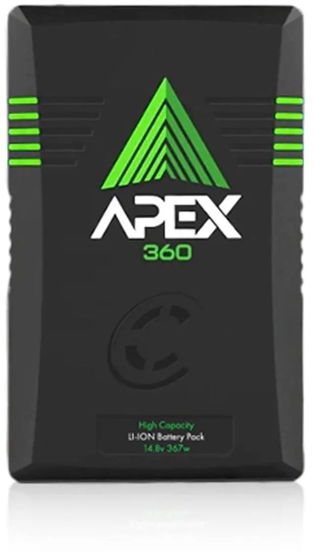 Alt view image 3 of 7 - Core SWX Apex 360 14.8V 367Wh Lithium-Ion Battery, V-Mount