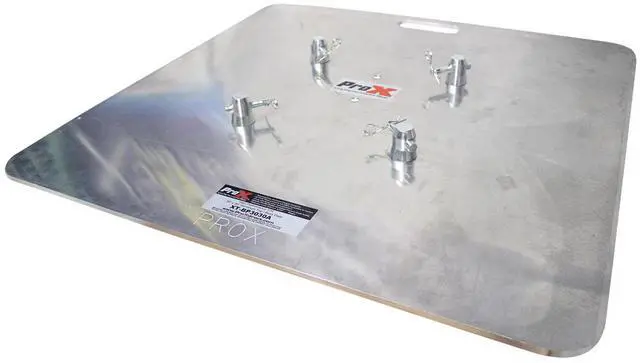 Alt view image 8 of 10 - ProX XT-BP3030A 30" X 30" Aluminum Base Plate Fits Most Manufacturers F34 Trussing W-Conical Connectors