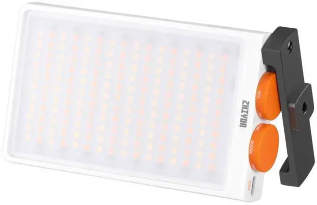 Alt view image 2 of 6 - Zhiyun FIVERAY M40 40W Bi-Color Pocket LED Light, Bundle with Green Extreme 10000mAh Qi Wireless Power Bank and Ulanzi MT-11 Tripod with Ball Head