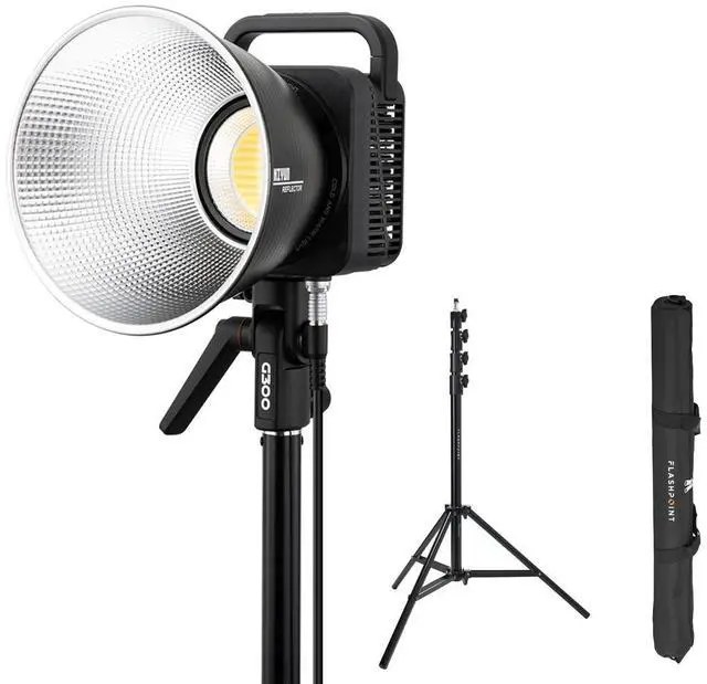 Main image of Zhiyun MOLUS G300 300W Bi-Color COB LED Light, Bundle with 9.5' Pro Air-Cushioned Light Stand