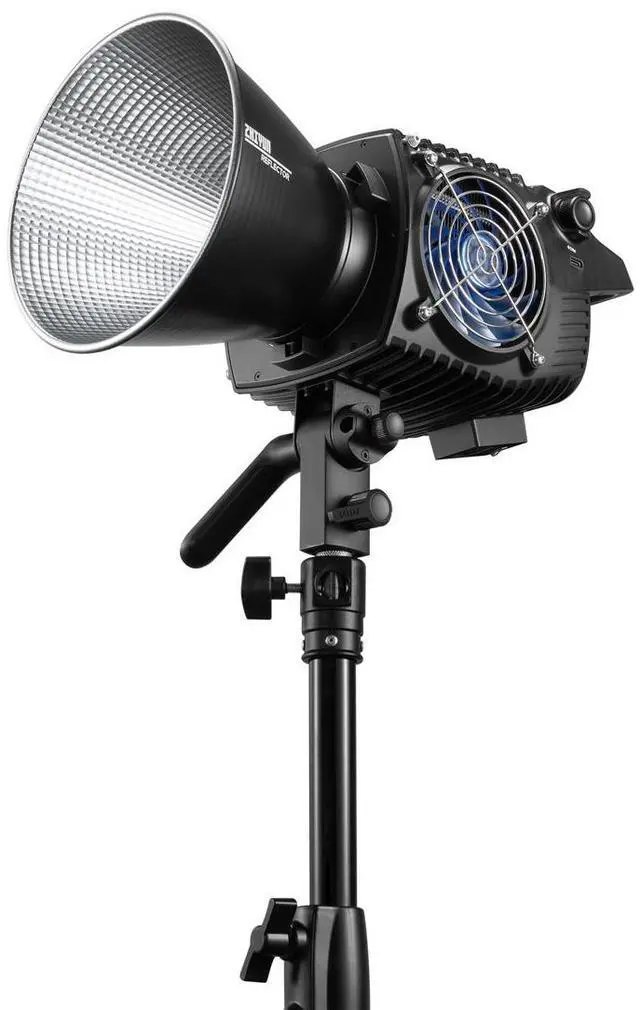 Alt view image 2 of 5 - Zhiyun MOLUS B500 500W Bi-Color LED Monolight, Bundle with 9.5' Pro Air-Cushioned Light Stand