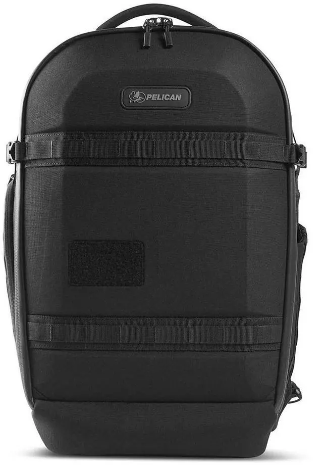 Alt view image 3 of 6 - Pelican ATX 25" Waterproof Wheeled Check-In Hard Travel Case, Bundle with PX25 25L Travel Backpack and DK5 ModPak Travel Toiletry Bag, Black