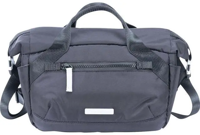 Alt view image 2 of 7 - Vanguard VEO FLEX 25M Slim Rolltop Shoulder Bag, Black #VEO FLEX25M BK