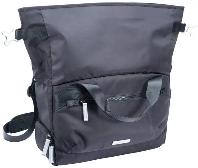 Alt view image 7 of 7 - Vanguard VEO FLEX 25M Slim Rolltop Shoulder Bag, Black #VEO FLEX25M BK