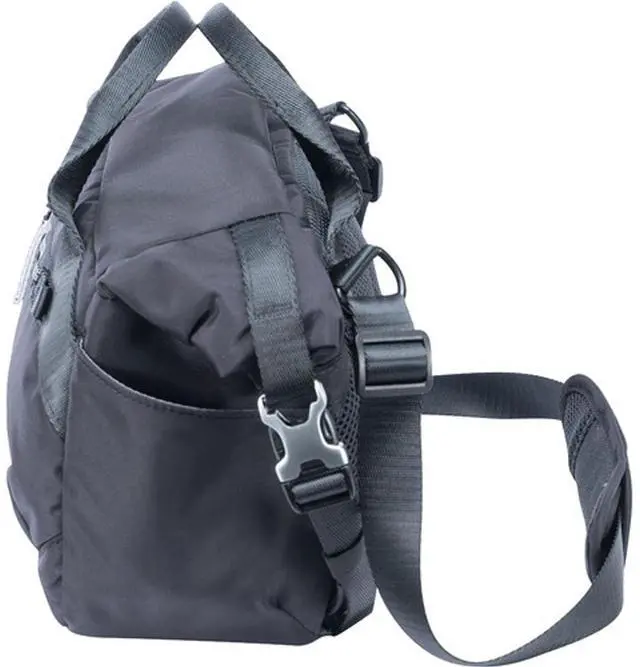 Alt view image 5 of 7 - Vanguard VEO FLEX 25M Slim Rolltop Shoulder Bag, Black #VEO FLEX25M BK