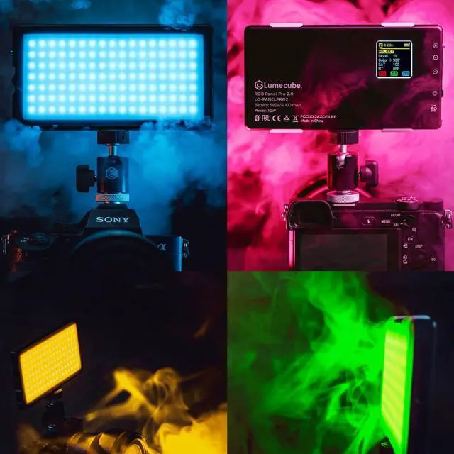 Alt view image 5 of 7 - Lume Cube Panel Pro 2.0 RGB LED Light