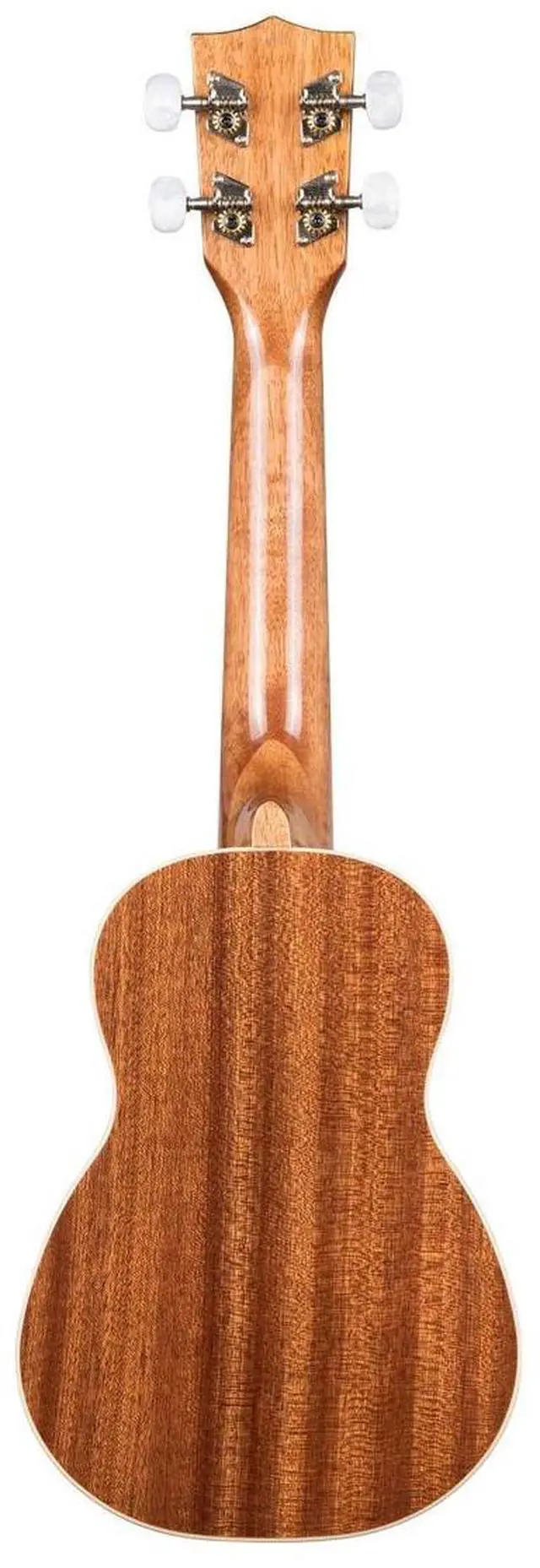 Alt view image 11 of 12 - Kala KA-SLNG Long Neck Gloss Mahogany Soprano Ukulele