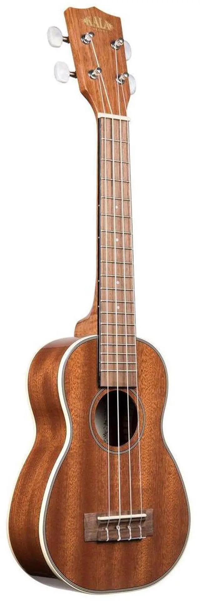 Alt view image 12 of 12 - Kala KA-SLNG Long Neck Gloss Mahogany Soprano Ukulele
