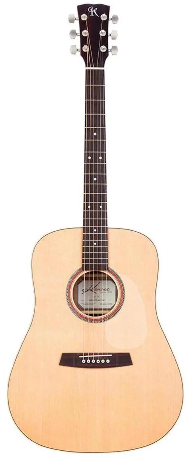 Alt view image 7 of 12 - Kremona Steel String Series M10 D-Style Acoustic Guitar with Case, Rosewood Fingerboard