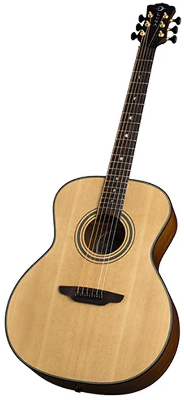 Alt view image 8 of 10 - Luna ART RECORDER Acoustic-Electric Guitar, Natural