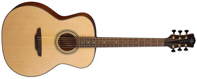 Alt view image 7 of 10 - Luna ART RECORDER Acoustic-Electric Guitar, Natural