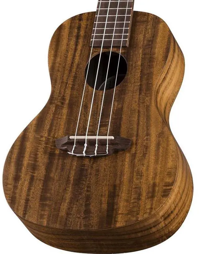 Alt view image 3 of 13 - Luna Uke Flamed Acacia Concert Ukulele with Gigbag, 20 Frets, Satin Natural