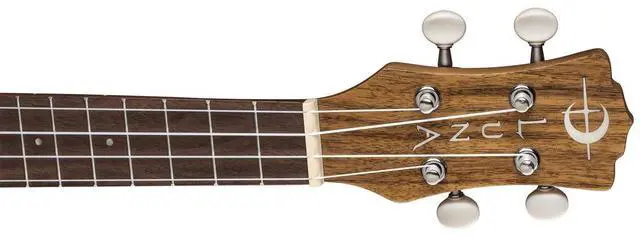 Alt view image 4 of 13 - Luna Uke Flamed Acacia Concert Ukulele with Gigbag, 20 Frets, Satin Natural