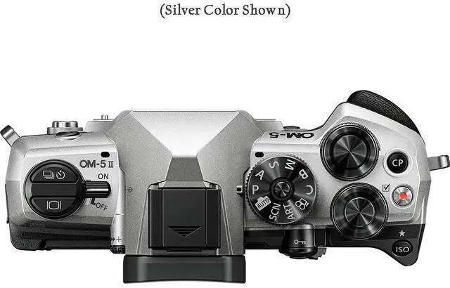 Alt view image 4 of 7 - OM SYSTEM OM-5 Mark II Mirrorless Camera, Black