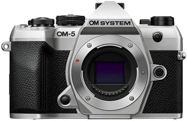 Main image of OM SYSTEM OM-5 Mark II Mirrorless Camera, Silver