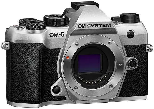 Alt view image 5 of 7 - OM SYSTEM OM-5 Mark II Mirrorless Camera, Silver