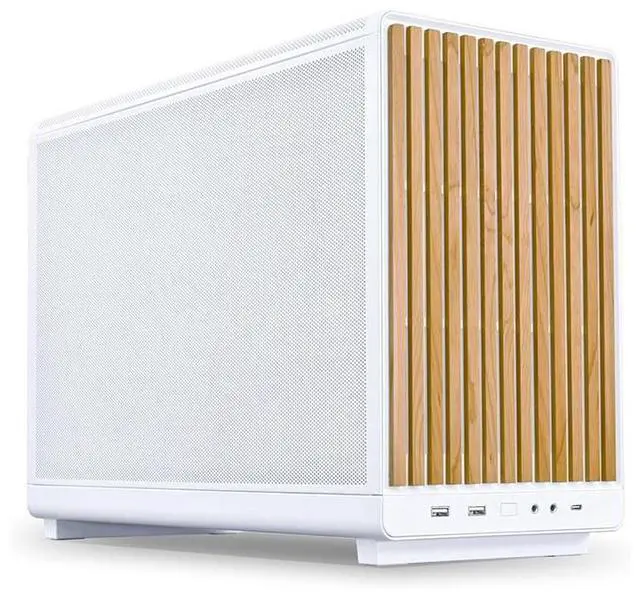 Alt view image 8 of 12 - LIAN LI A3- mATX-WD White Wood front panel SPCC M-ATX / ITX Computer Case ------ A3-mATX-WD White