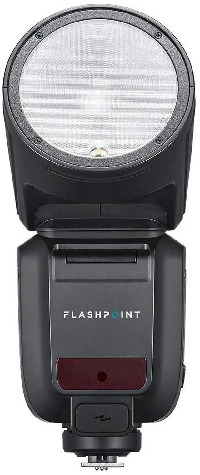 Alt view image 2 of 7 - Flashpoint X100 TTL R2 On Camera Li-on Round Head Flash For Panasonic & Olympus