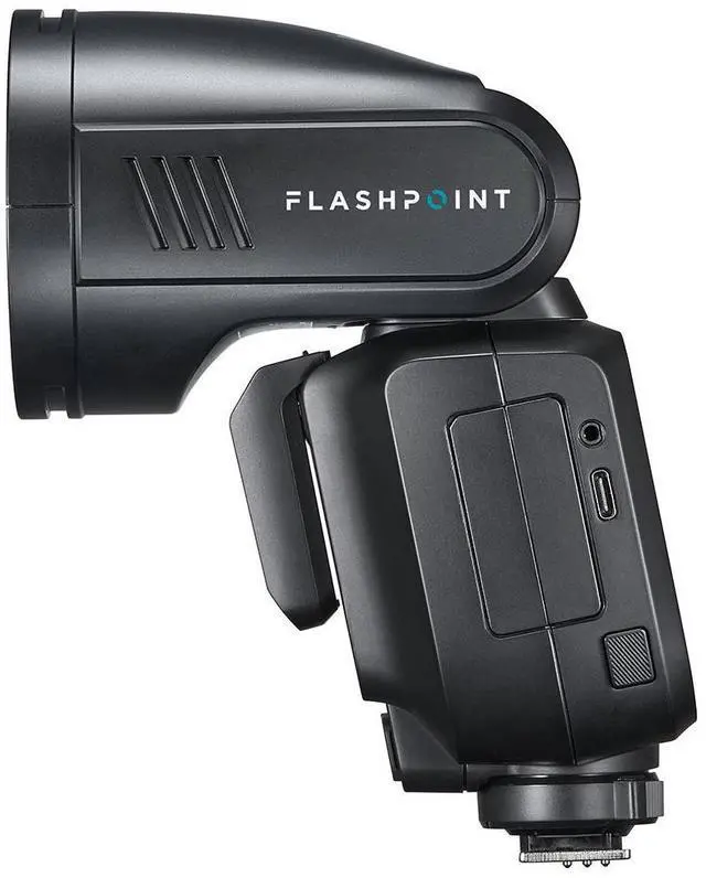 Alt view image 5 of 7 - Flashpoint X100 TTL R2 On Camera Li-on Round Head Flash For Panasonic & Olympus