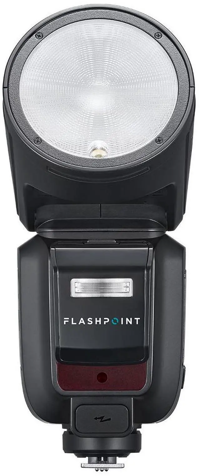 Main image of Flashpoint X100 TTL R2 On Camera Li-on Round Head Flash For Panasonic & Olympus