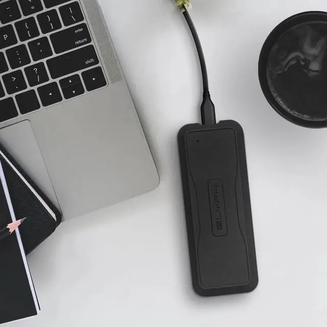 Alt view image 11 of 11 - Glyph Atom EV Portable 2TB USB 3.2 Gen2 Type-C External Solid State Drive (SSD) A2000EV