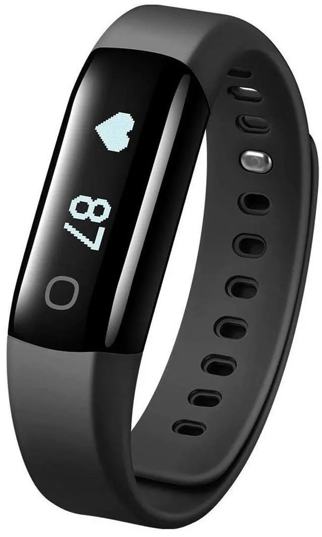 Alt view image 5 of 9 - Lifesense WB-LSBAND2 Band 2 Heart Rate Fitness Tracker (Black)