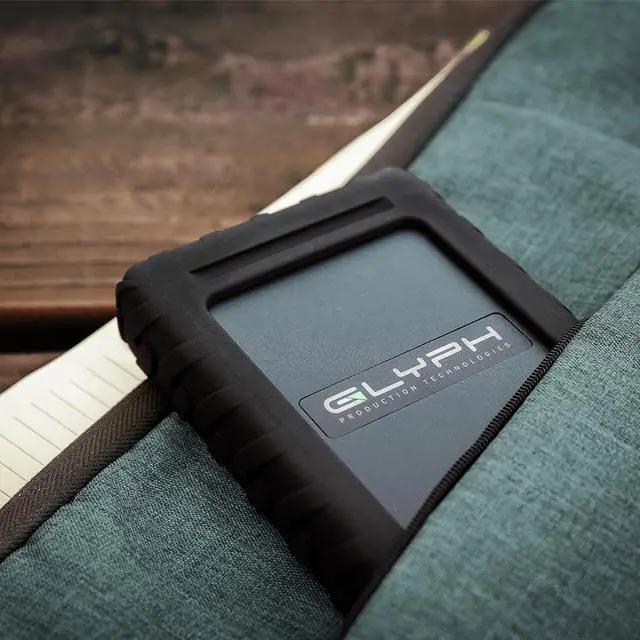 Alt view image 7 of 9 - Glyph Technologies Blackbox Plus External Hard Drive, 1TB, USB-C (3.1, Gen2)