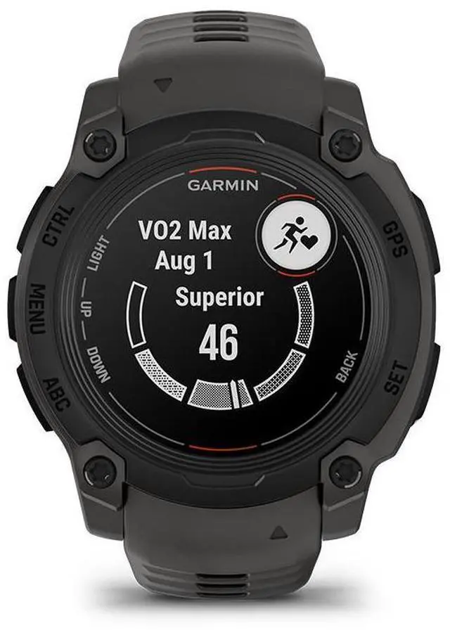 Alt view image 4 of 7 - Garmin Instinct® E 40mm, Rugged Outdoor GPS Smartwatch, 24/7 Health Monitoring, Wrist-Based Heart Rate, Up to 16 Days of Battery Life, Charcoal