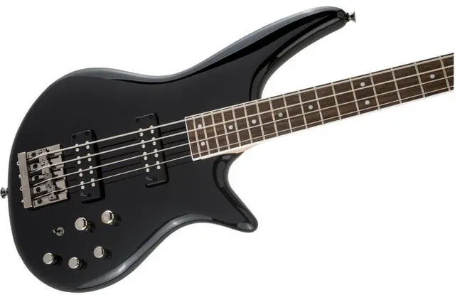 Alt view image 11 of 11 - Jackson JS Series Spectra Bass JS3 Electric Guitar, 24 Frets, Gloss Black