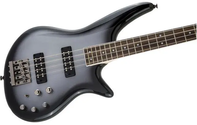 Alt view image 7 of 7 - Jackson JS Series Spectra Bass JS3 Electric Guitar, Laurel Fingerboard, Silverburst