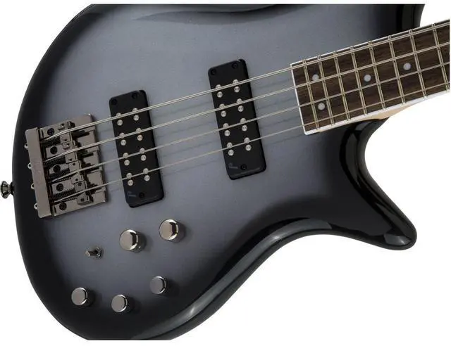 Alt view image 6 of 7 - Jackson JS Series Spectra Bass JS3 Electric Guitar, Laurel Fingerboard, Silverburst