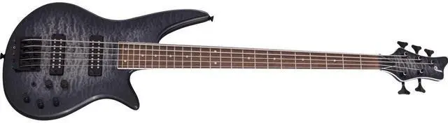 Alt view image 4 of 7 - Jackson X Series Spectra Bass SBXQ V 5-String Electric Guitar, Laurel Fingerboard, Transparent Black Burst