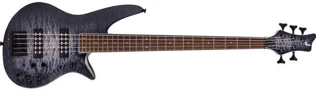 Alt view image 2 of 7 - Jackson X Series Spectra Bass SBXQ V 5-String Electric Guitar, Laurel Fingerboard, Transparent Black Burst