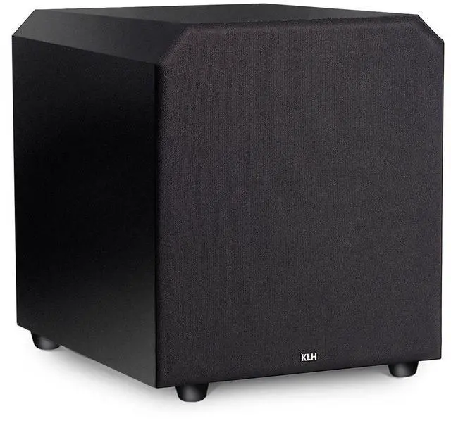 Alt view image 6 of 7 - KLH Stratton 12" 500W Powered Subwoofer, Carbon Black