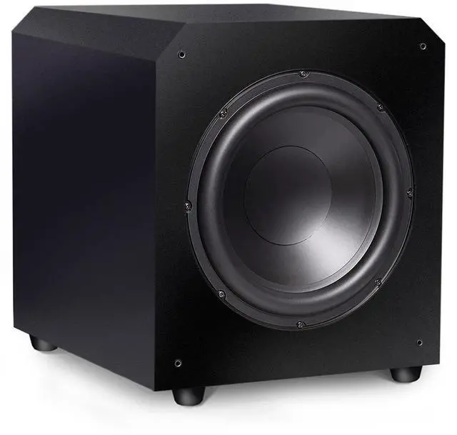 Alt view image 7 of 7 - KLH Stratton 12" 500W Powered Subwoofer, Carbon Black