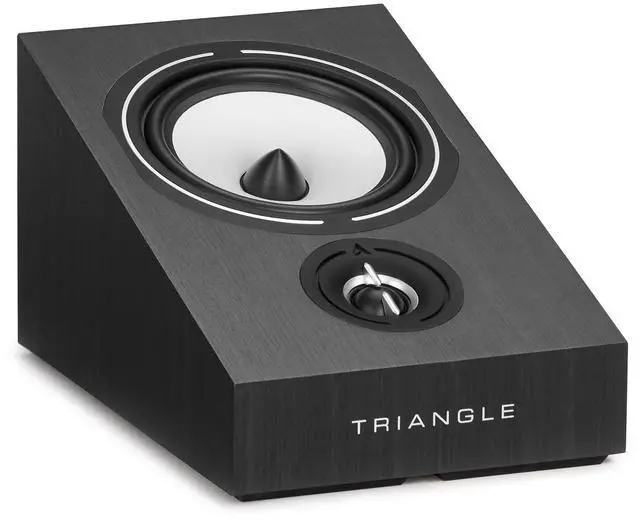 Alt view image 2 of 7 - Triangle Borea BRA1 80W 2-Way Home Cinema Surround Sound Speaker, Pair, Black