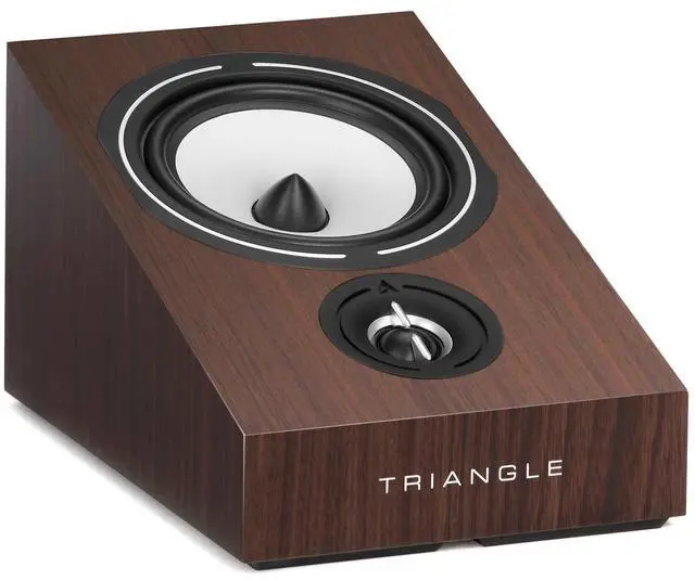 Alt view image 2 of 6 - Triangle Borea BRA1 80W 2-Way Home Cinema Surround Sound Speaker, Pair, Walnut